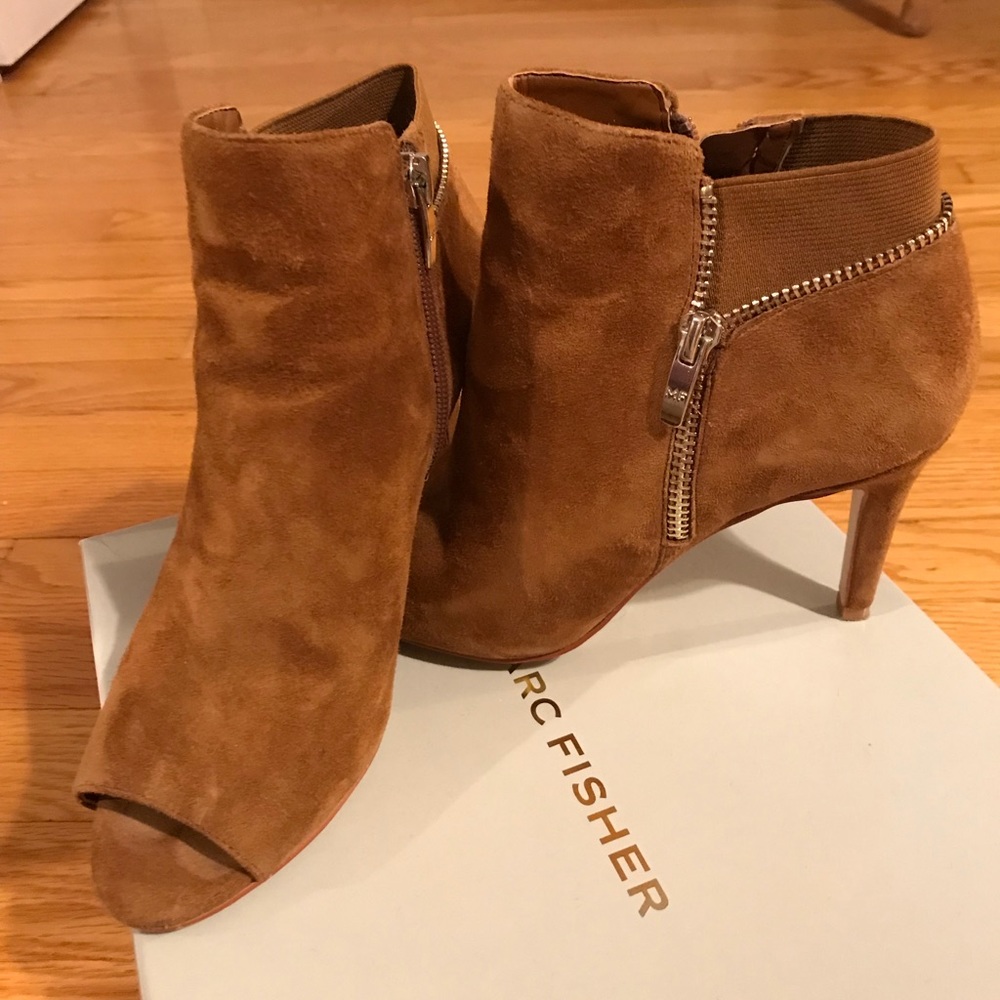 Marc Fisher Peep Toe Bootie